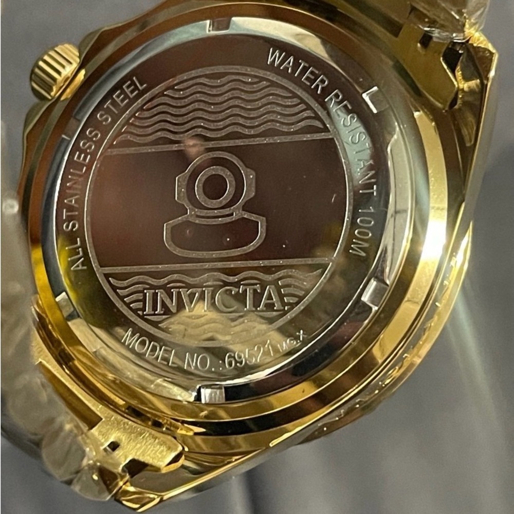 Invicta Pro Diver Aureus47 Men's Watch - 47mm, Gold (69521) - Picture 8 of 9